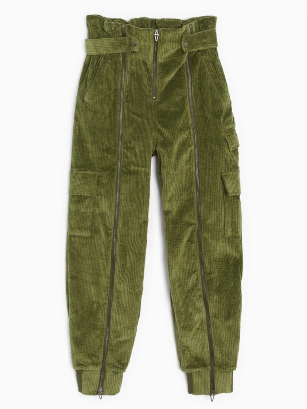 adidas Ivy Park Olive Corduroy Cargo Pants Ivy Blue Beyoncé
